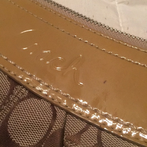 COACH Vintage Handbag Purse / Bag, Authentic, Brown and Gold - Picture 5 of 11